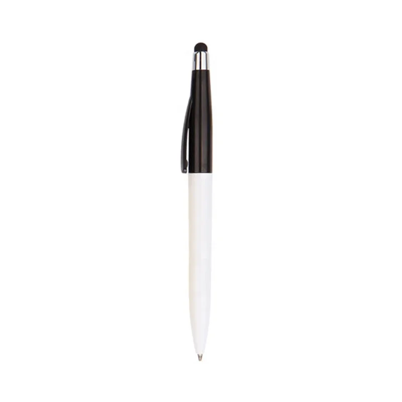 Multi-Function Stylus Pen Plastic Ball Pen with custom logo