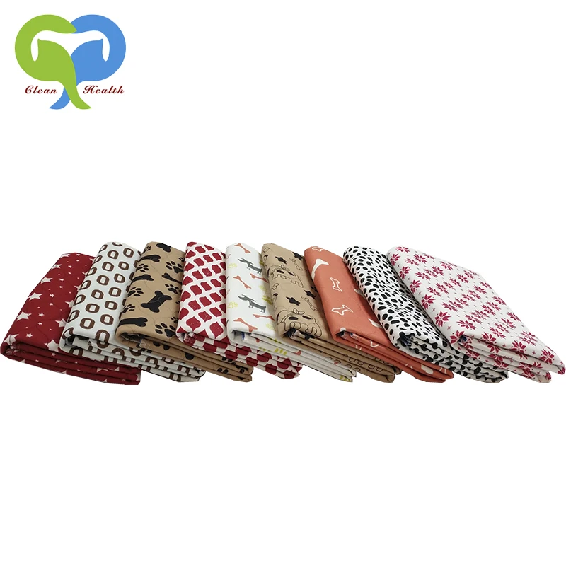 
Factory direct high quality pet dog puppy training pad wholesalers travel washable underpad reusable waterproof absorbent 