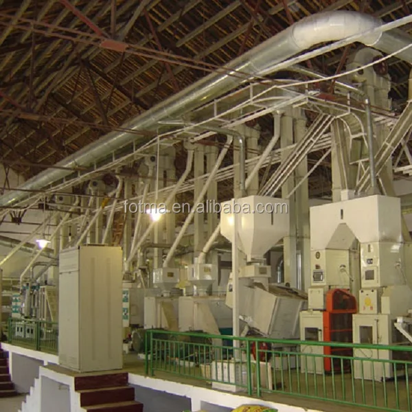 
70-80 t/day Complete Rice Milling Plant 