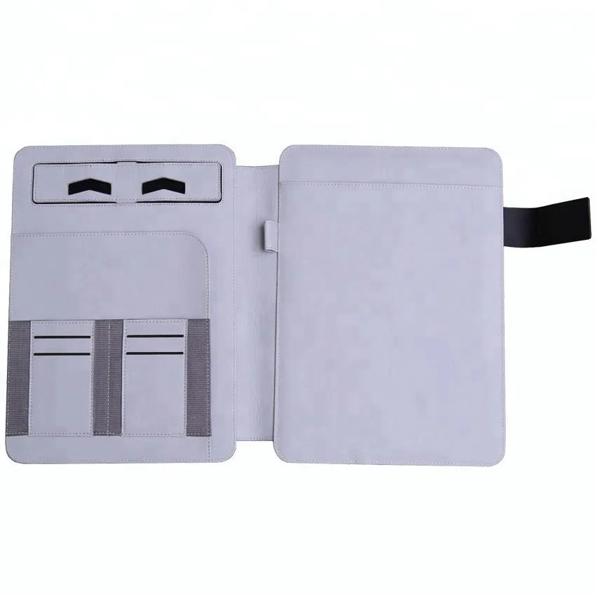 Папка-портфель A4 из искусственной кожи с петлей для документов