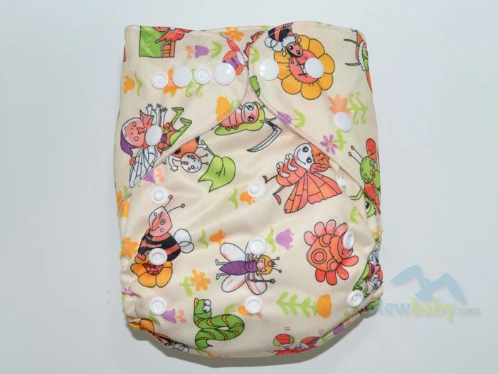 PUL Reusable Cloth Diapers Wholesale Fabric Baby Cloth Diapers Nappies FT60
