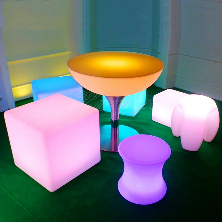 2021 Huajun PE material Hight Quality Colorful LED cube