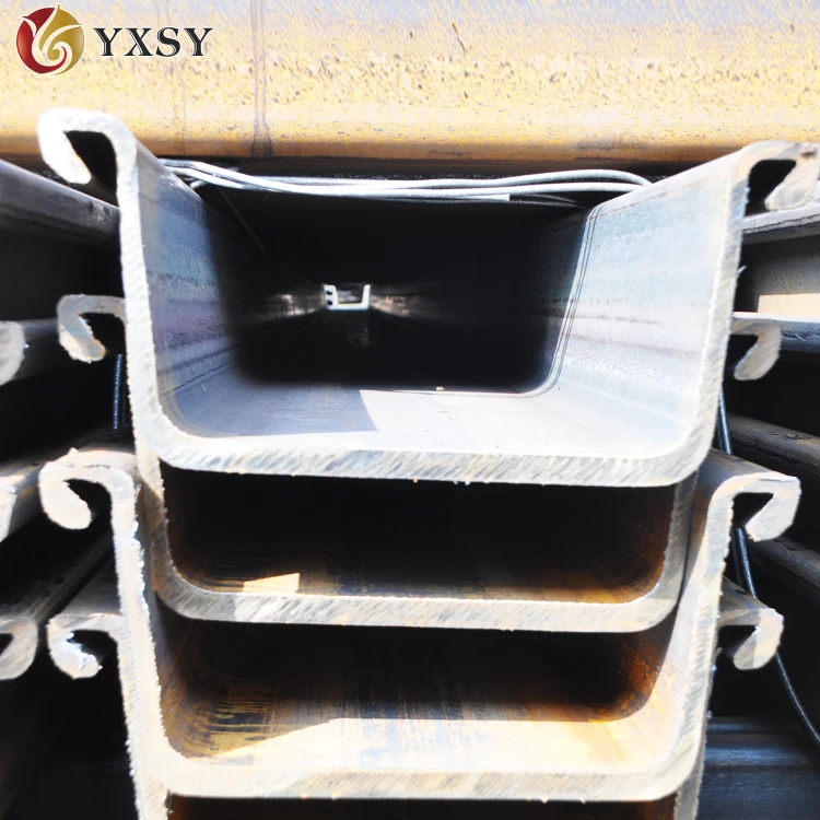 High strength steel sheet pile s355gp