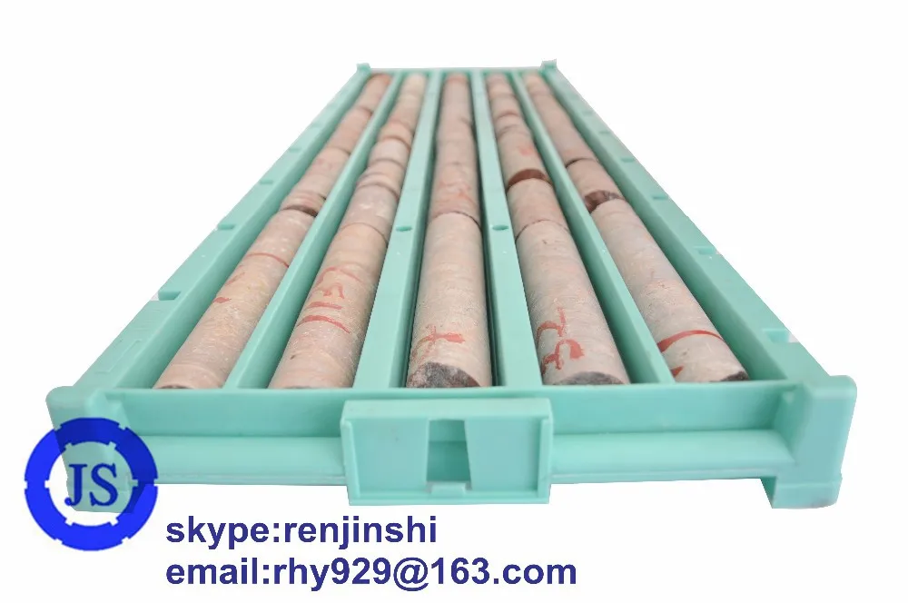 BQ NQ HQ PQ plastic core tray for drilling