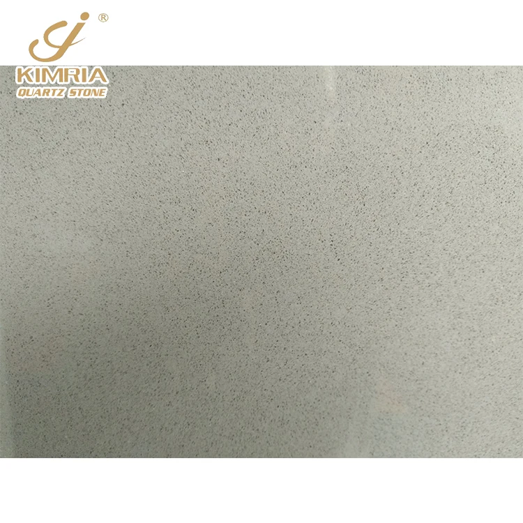 Composite granite / galaxy grey artificial quartz stone slab pure grey quartz countertop kitchen island table top worktops