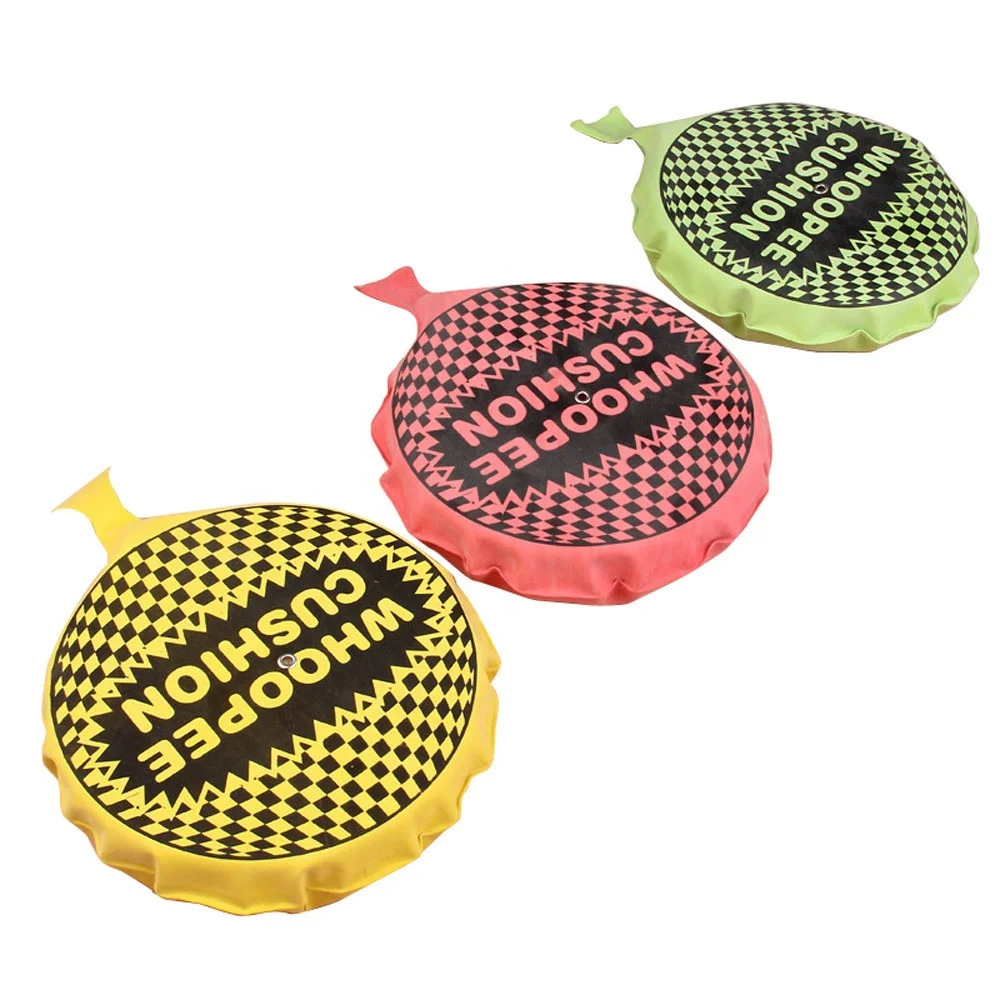 wholesale rubber mini whoopee cushion custom print for April Fool Day