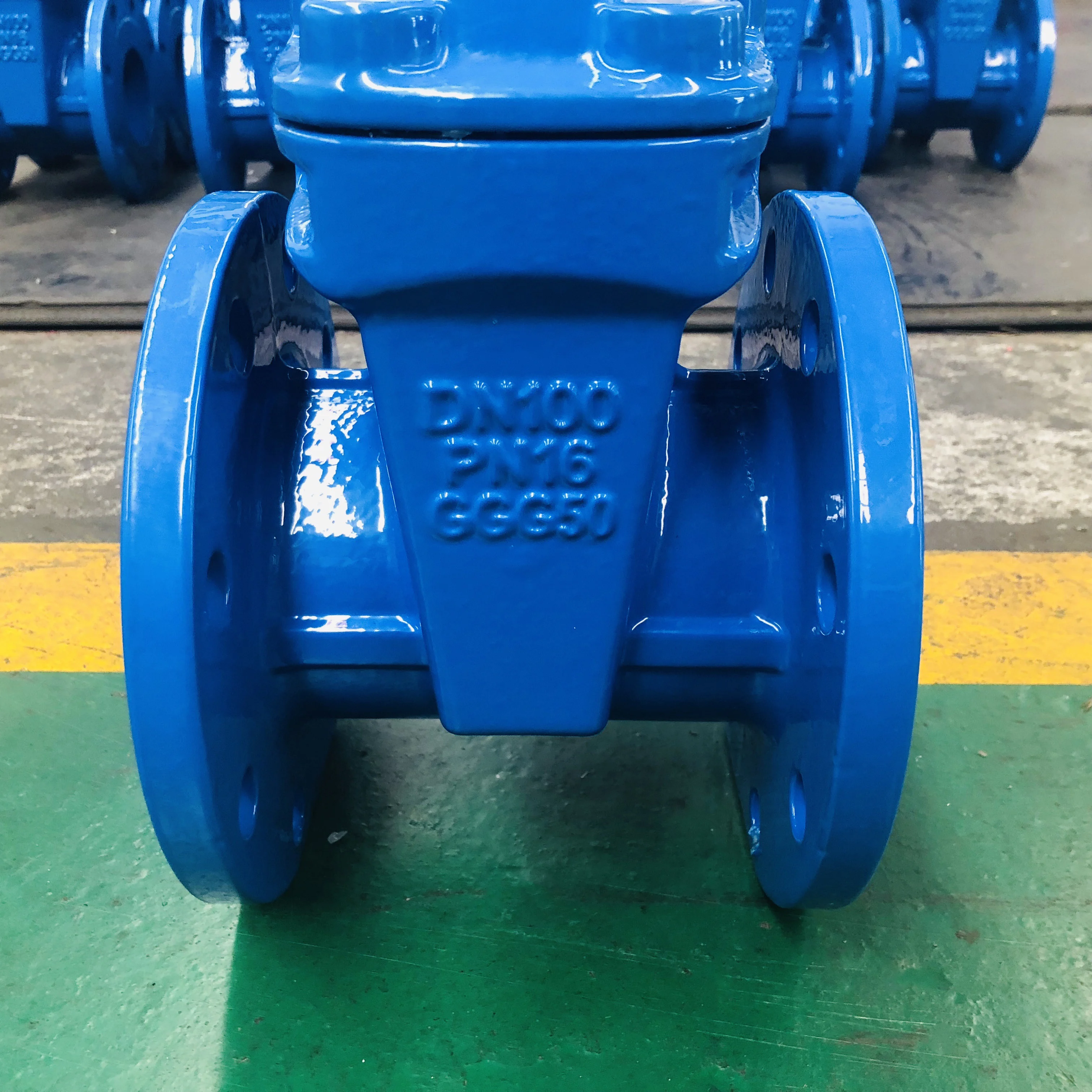 Underground Square Head Flange Sluice Gate Valve