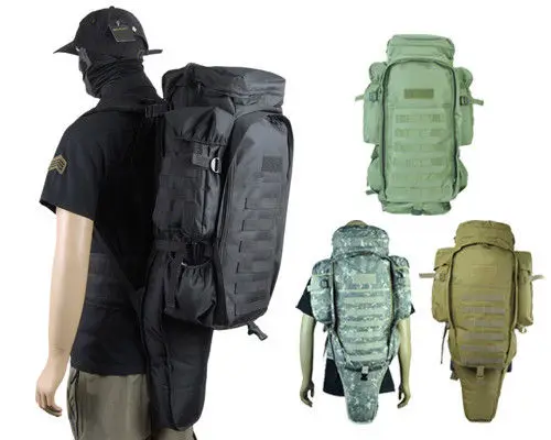 
Black tactical pistol gun shooting range duffle bag 