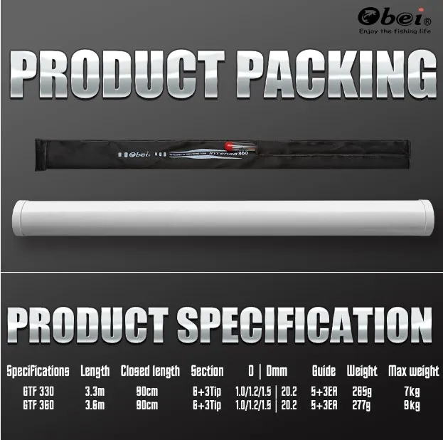 Carbon  Carp Fishing Rod Feeder 3.0m 3.3m 3.6m 3.9m telescopic rod