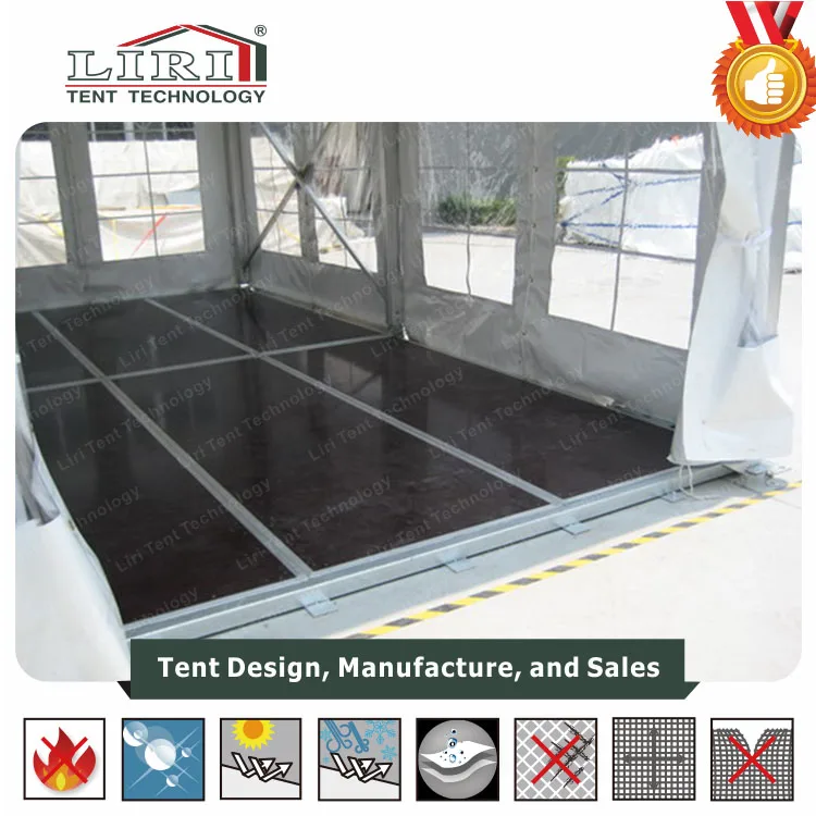 VIP Wooden cassette tent flooring system For Wedding Party Tent