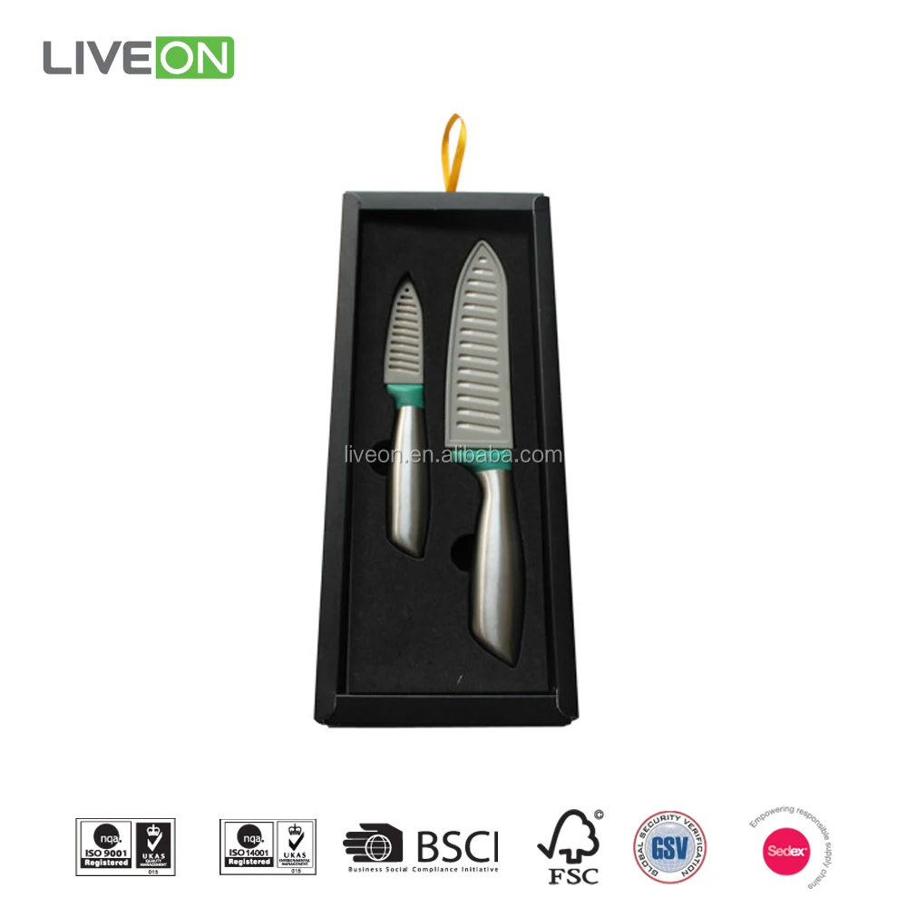 Yangjiang Оптовая Керамический нож с S/S полые ручки