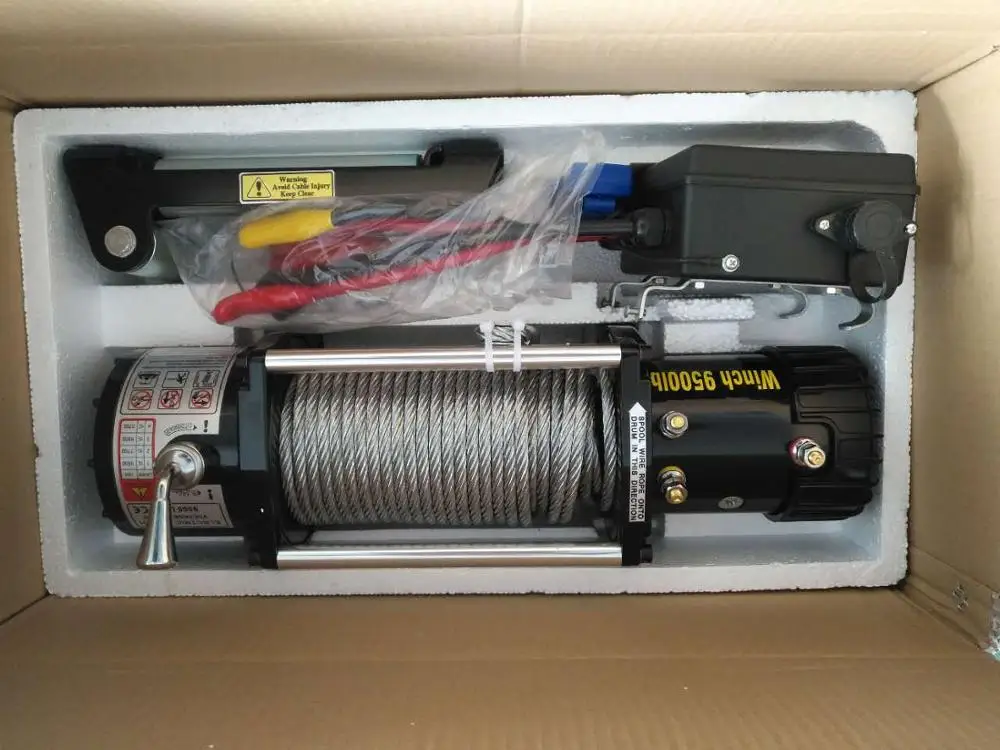 Electric Power Manufacturer Direct 12V Motor Driven Winches For Sale