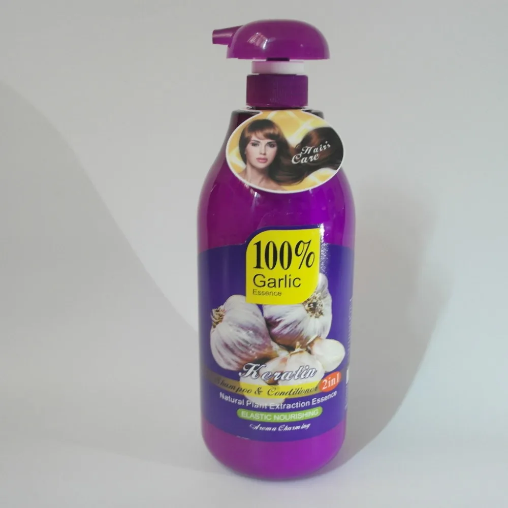 Parya Royal aloe olive honey garlic pomegranat  hair care Natural Plant Extracts Hair Repairing Treatment 2 in 1 Keratin Shampoo