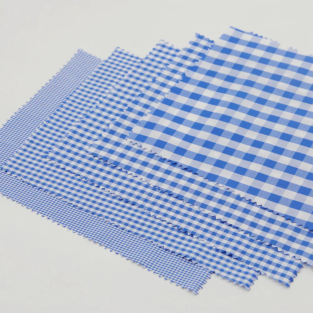 Ready Stock 50s Combed Cotton Yarn Dyed Shirt Fabric