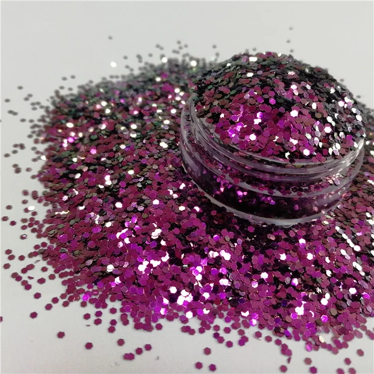 2021 new products chunky polyester cosmetic eyeshadow glitter free sample make up glitter bulk