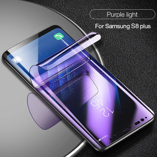 Защитная пленка CAFELE для экрана Samsung Galaxy S8 S8plus 3D полное покрытие HD Прозрачная Гидрогелевая S8Plus S9Plus