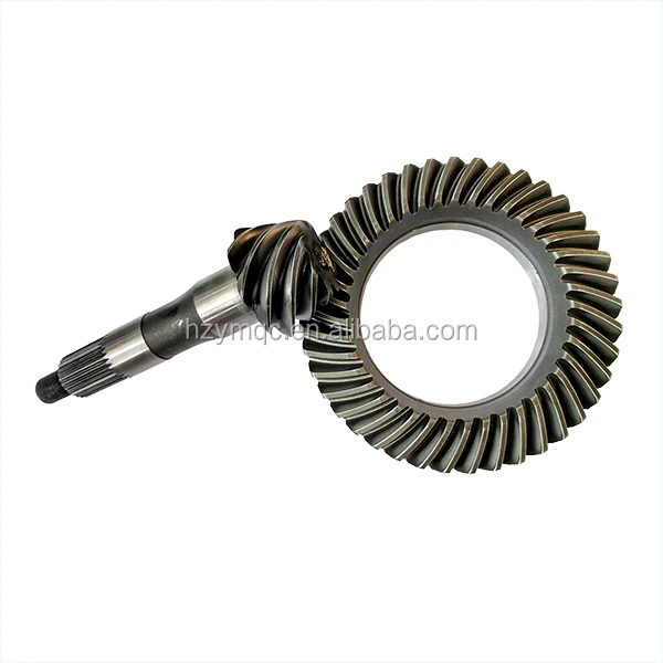 Gleason angle grinder gear with spiral bevel gear in speed reducer