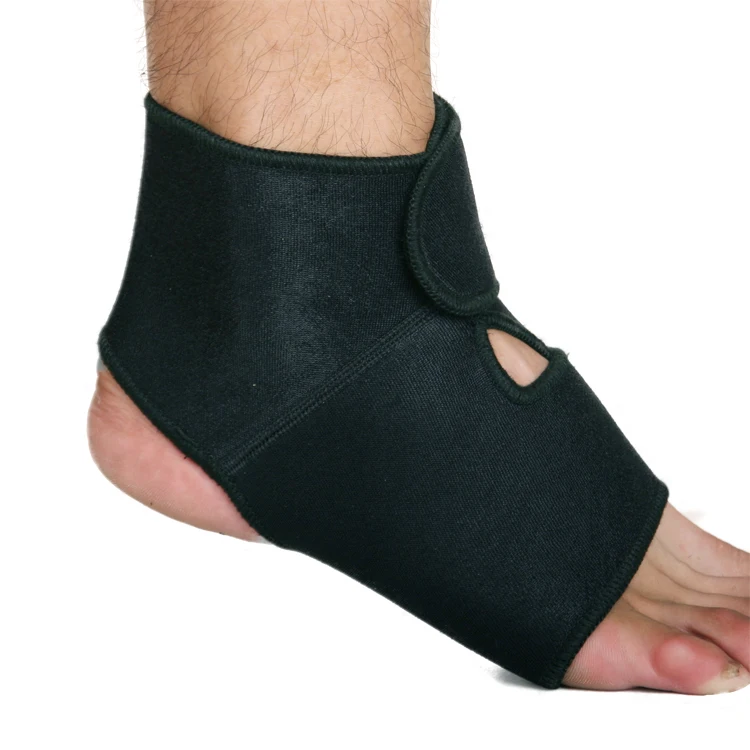 Fitness ankle support brace custom logo ankle socks adjustable elastic wrap sleeve ankle warmer