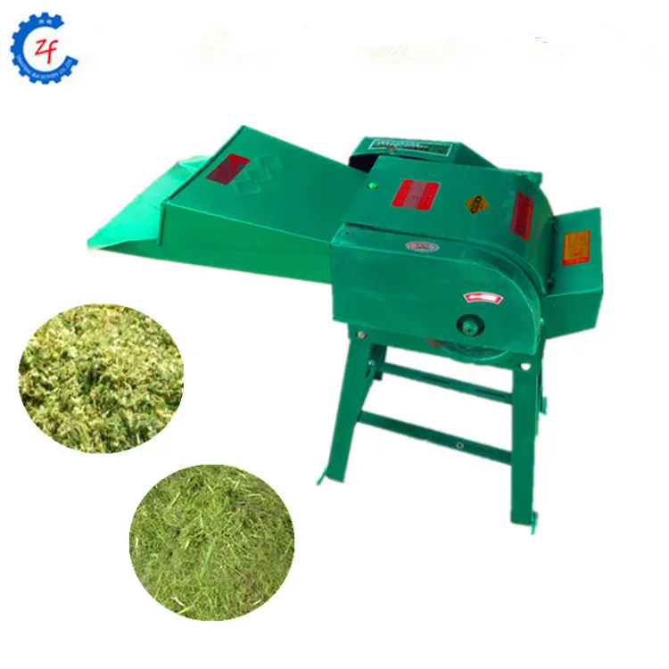 Mini Green Grass Corn Wheat Rice Stalk Forage Crops Silage Chaff Cutter Cutting Machine for Animal Feed