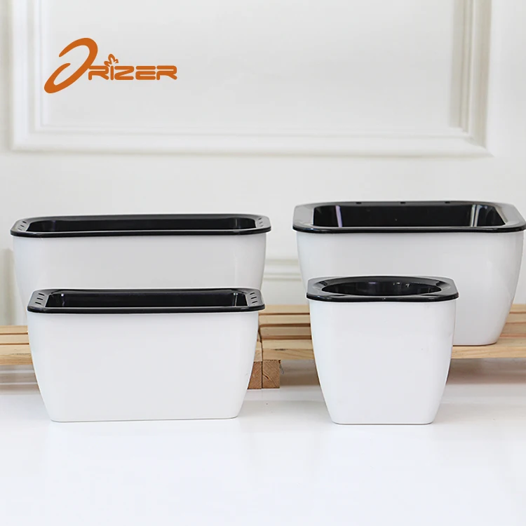 New arrival product self watering plant flower pot for indoor pot for flower plant