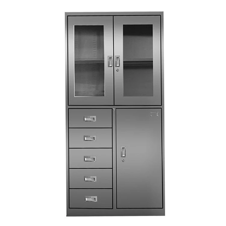 
stainless steel medical cabinet in clean room hospital 