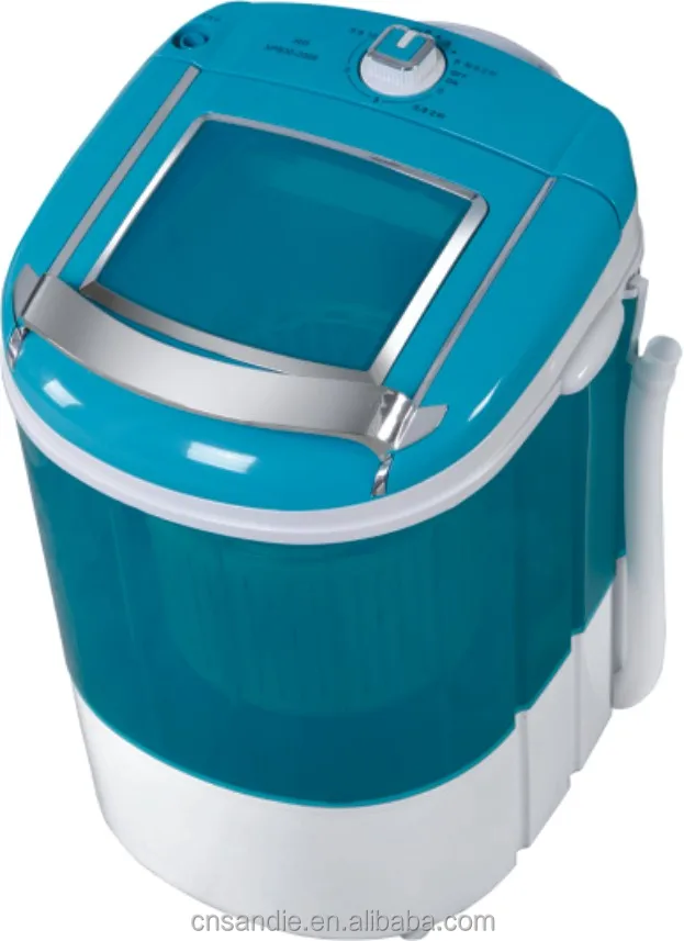 3.0kg single tub semi automatic mini portable washing machine