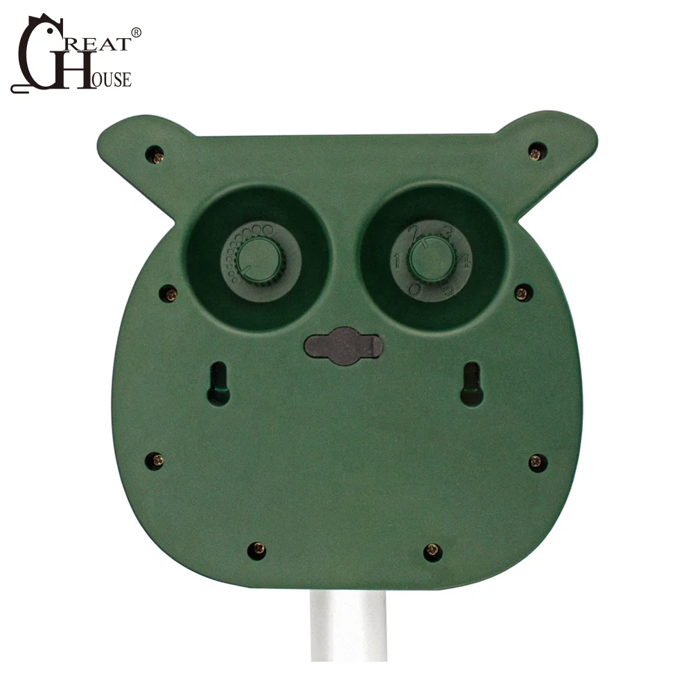 
GH-504 Outdoor Garden solar power ultrasonic motion activated deer raccoon raccoo skunks possum bear repeller animal repellent 