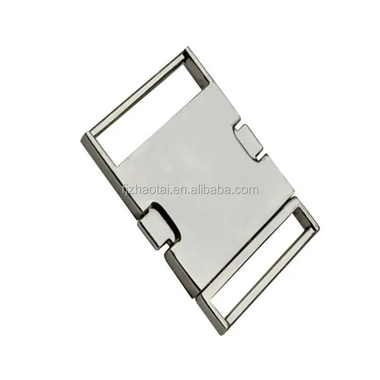 quick side metal alloy release buckle in bag parts accessories wholesale  10mm/15mm/25mm/32mm/38mm automatic blet quick release