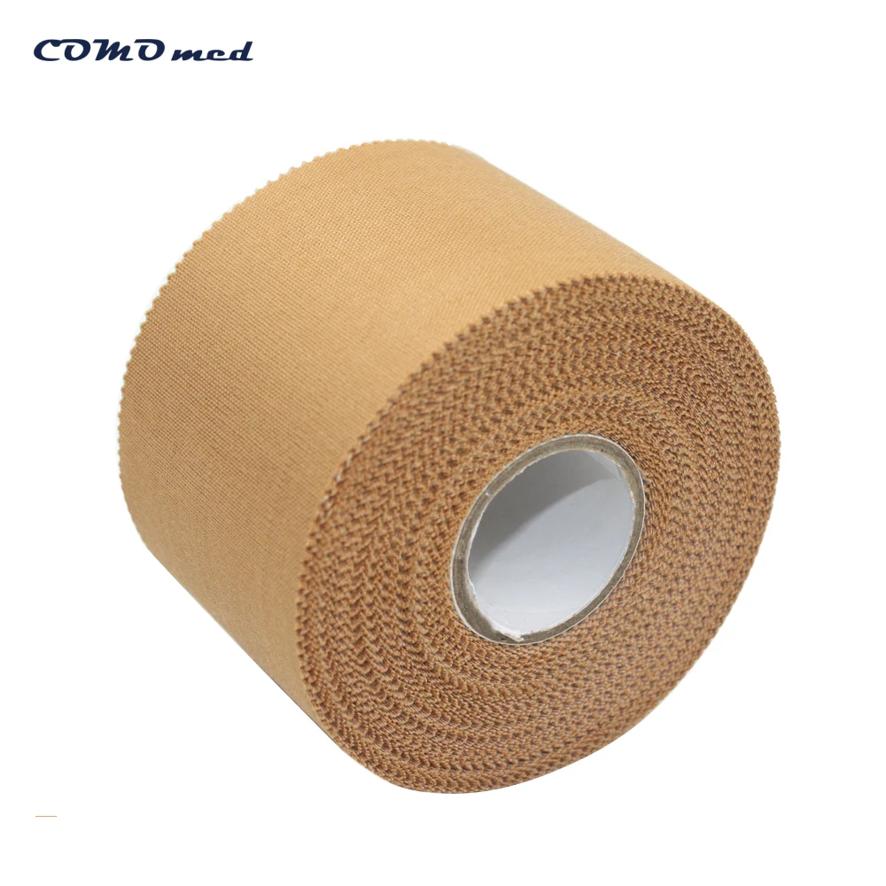 Zinc Oxide Rigid Strapping Medical Grade Artificial Cotton Sports Tape