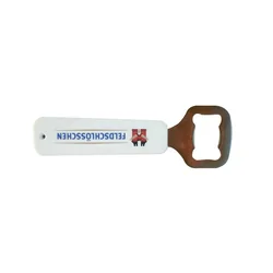 Customized or ready-made plastic handle beer opener