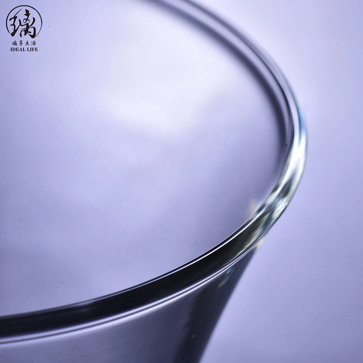 
Satisfactory after sale service cup and saucer transparent glassware 