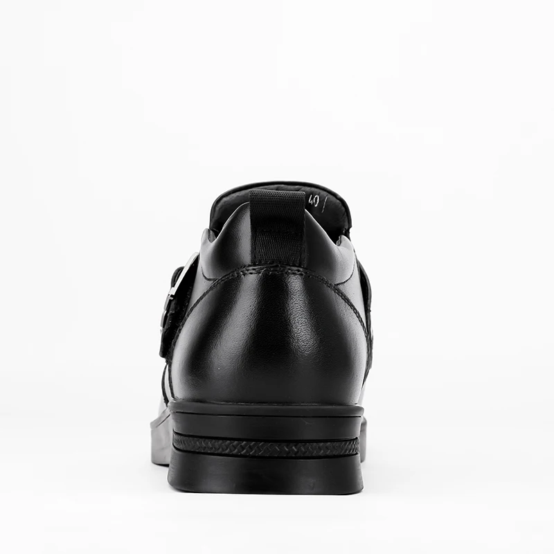 Factory sale custom fashion mens leather casual shoes  wholesale OEM/ODM outdoor  slip-on shoes