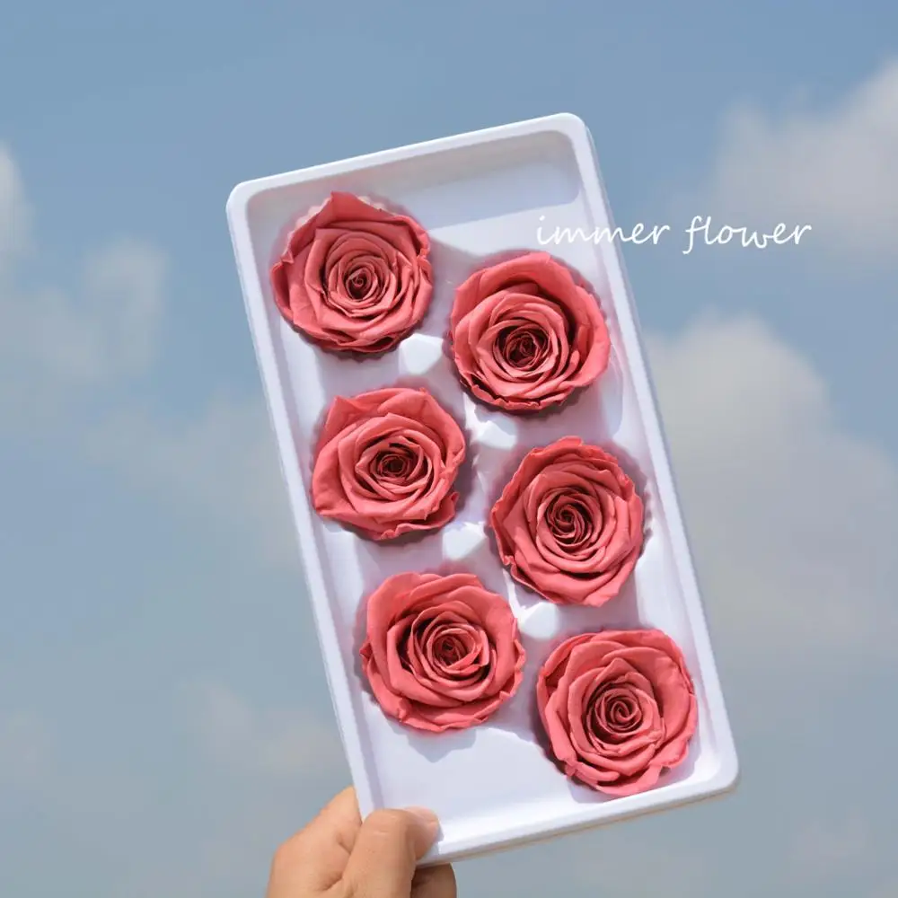 Wholesale fresh preserved rose freeze dried rose heads