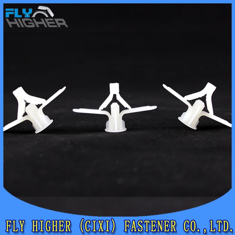 Nylon toggle anchor/Butterfly spring nylon anchors