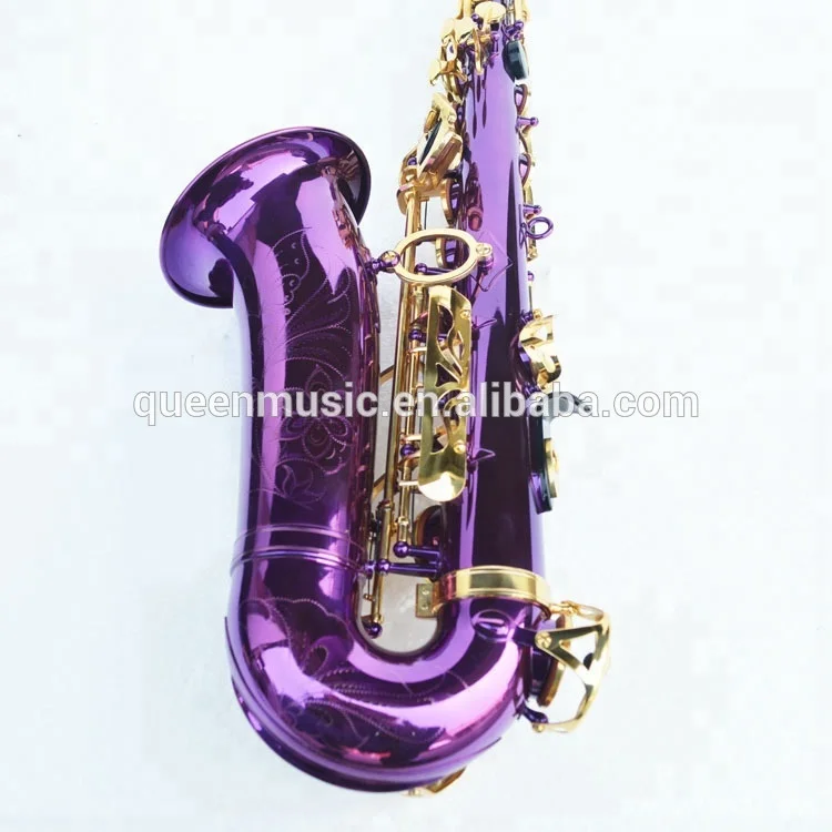
Alto saxophone/Saxophone/Wind instrument/Purple saxophone 