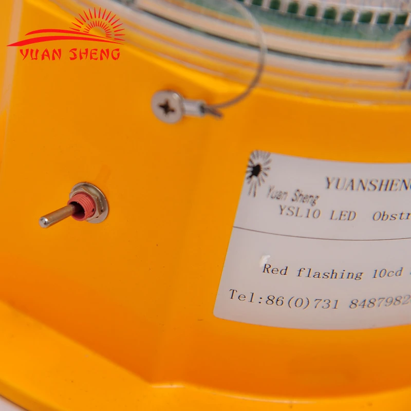 Delta-Box Solar Aviation Obstruction Light/FCC tower light