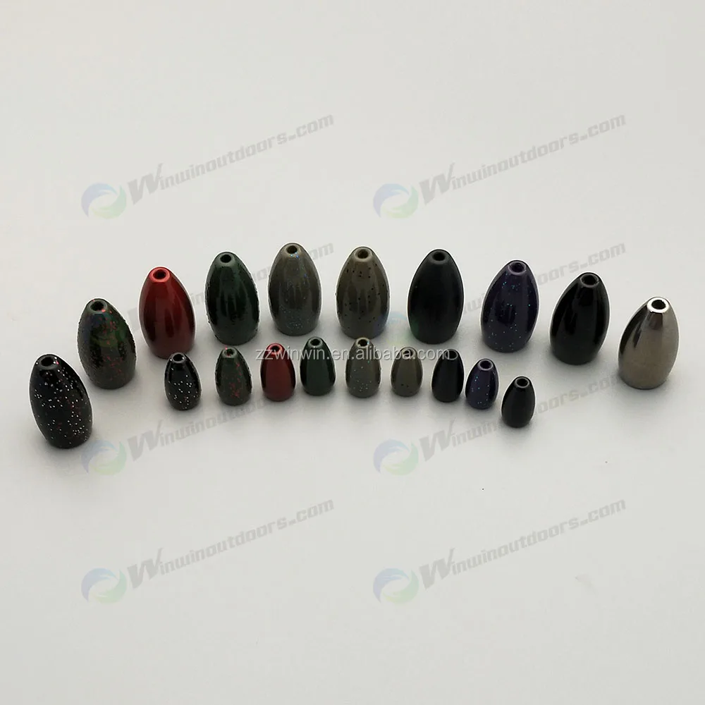 wholesale fishing weights tungsten flipping Weights, ready to shipping  tungsten fishing  sinker