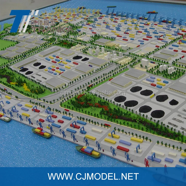 House scale architecture building model for real estate construct company