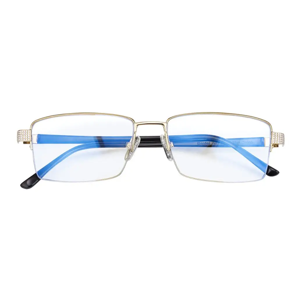 
Buffalo Horn Frame 18K Gold Diamond Eyeglasses Buffalo horn glasses Diamond glasses 