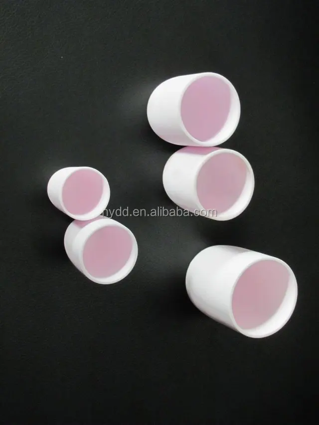 
1700 degree alumina crucible round type for lab sintering furnace 