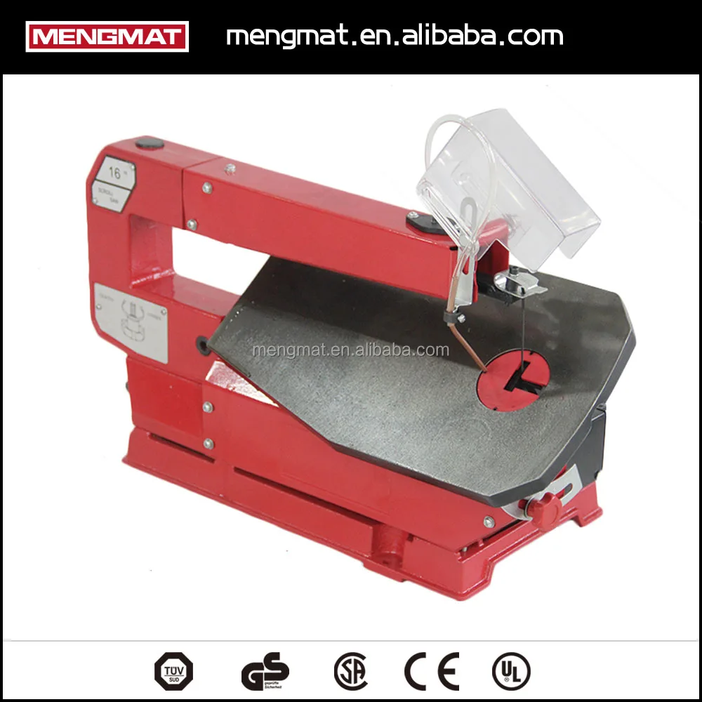 woodworking industrial precision bench table variable speed scroll saw machine
