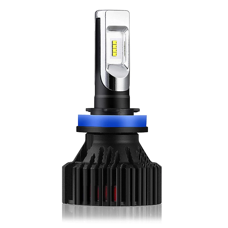 8000lm auto Automotive T8  H7 H11 9006 projector Car  6 bike 12w motorcycle led headlight Bulbs