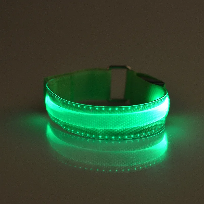 Wholesale Custom Running Safety Strap Reflective LED Armband