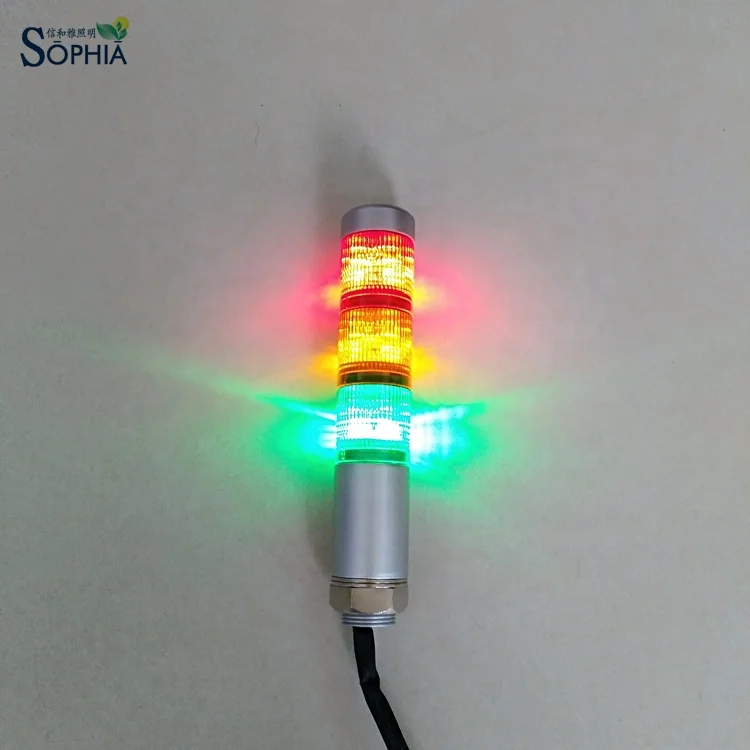 K25 K30 25mm 30mm 12V 24V 100-240V mini  led signal tower light