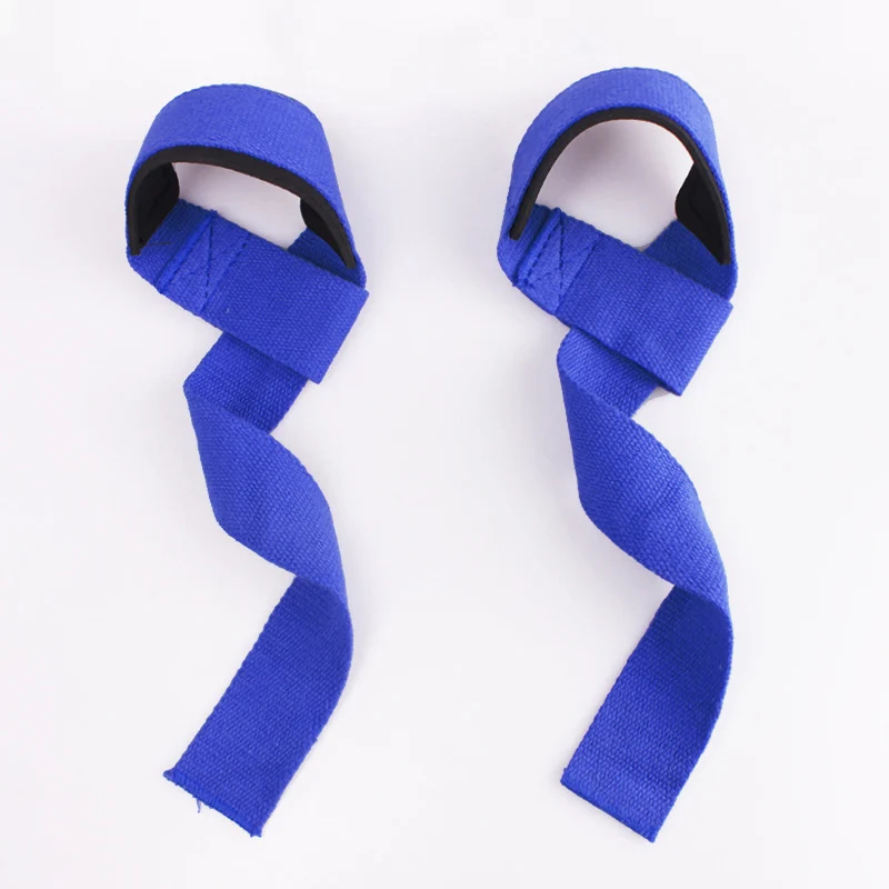 Heavy Duty Customized Lifting Straps Fitness Wrist Wraps Padded Weight lifting Wrist Strap