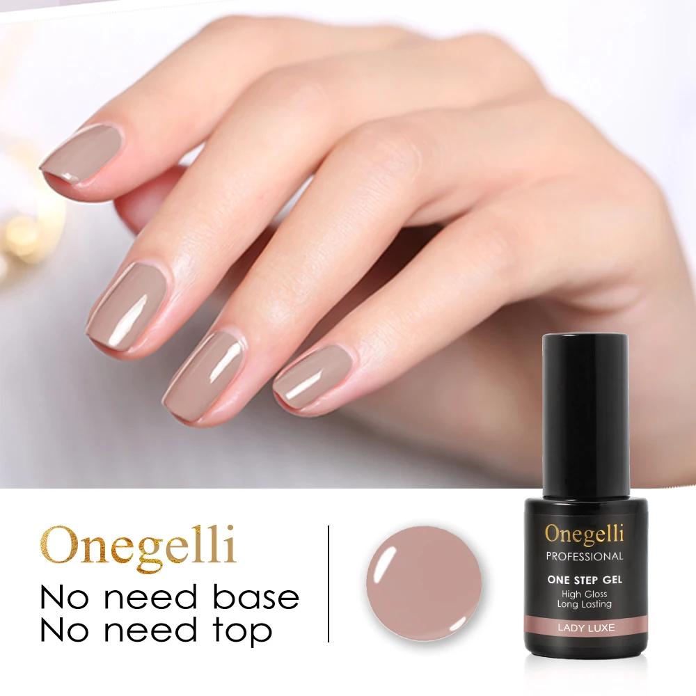 
Biola 1 step uv gel nail polish Varnish Nail Vegan color Gel Polish 