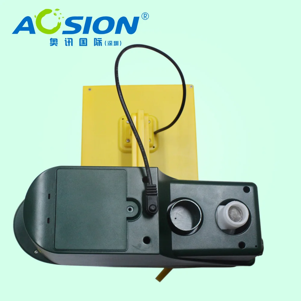 
Aosion Activated Detection Animal Deterrent Sprinkler Inflatable Scarecrow Fox Racoon Mice Birds Repellent Scarecrow Function 