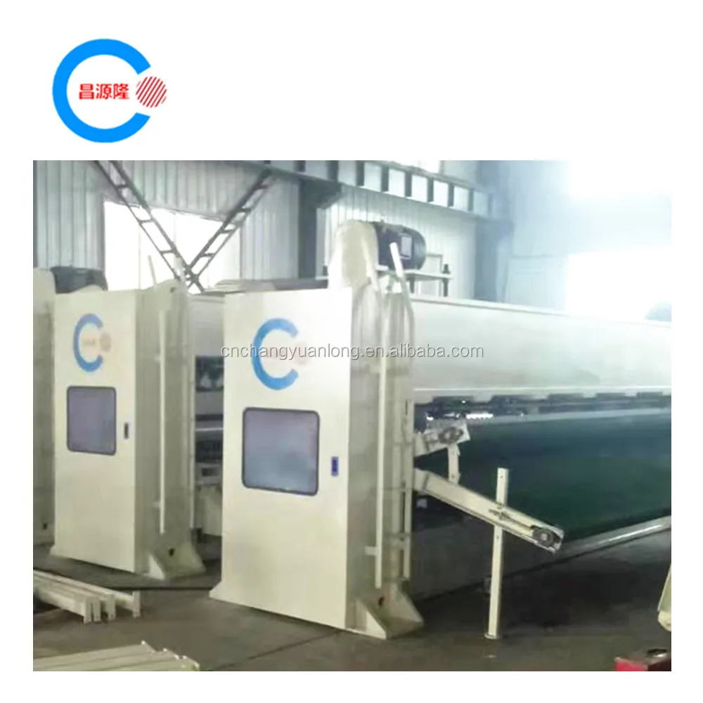 New technology needle punching fiber glass felt mat making machine