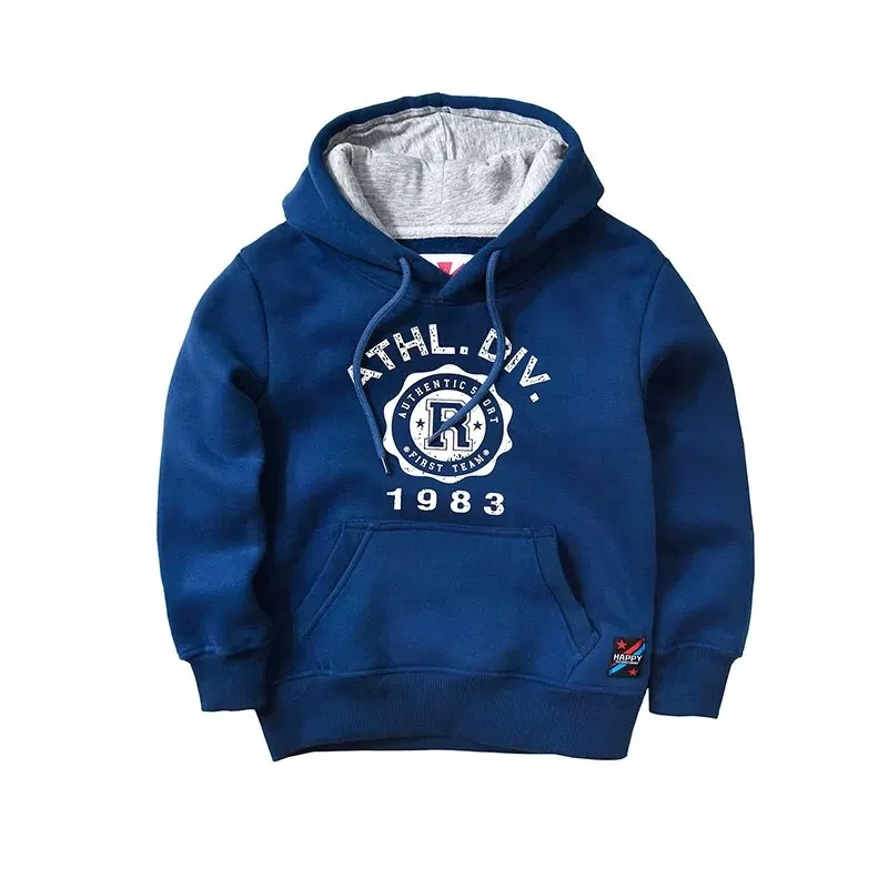 
Hot Sell Best Price Custom Children Boys Girls 100% Cotton Coat Hoodies With Hood 