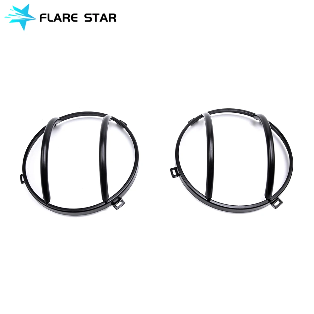 
Stainless Steel Head Lamp Cover For Jeep Wrangler JK Front Headlight Cover, Exterior Accessories Parts Turn Signal Light Guard 